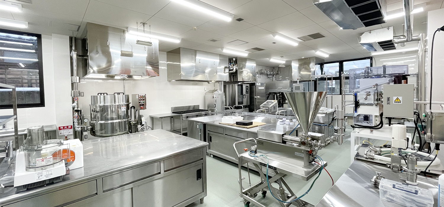 充実した製造設備